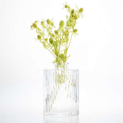 Home Decor Wholesale Flower Glass Vase cheap Clear Glass Crystal Vases