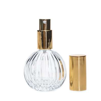 2020 HOT glass spray bottle 50ml  luxury perfume bottle/refillable hand sanitizer bottles/glass perfume  bottle