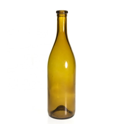 Wholesale Amber Brown Glass Beer Bottle Empty 750ml Wine Glass Bottle Champagne