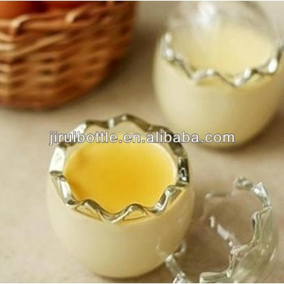 Glass Egg Shape Bottle/Glass Egg Shape Pudding Cups