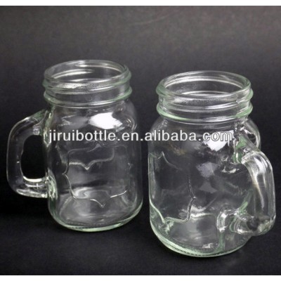 Handmade Mason Jar vodka Drinking Glasses