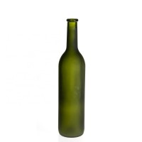 Factory 750ml Green Glass Wine Bottle Empty Champagne Grape Red Wine Bottle